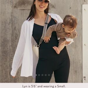 Maternity biker shorts